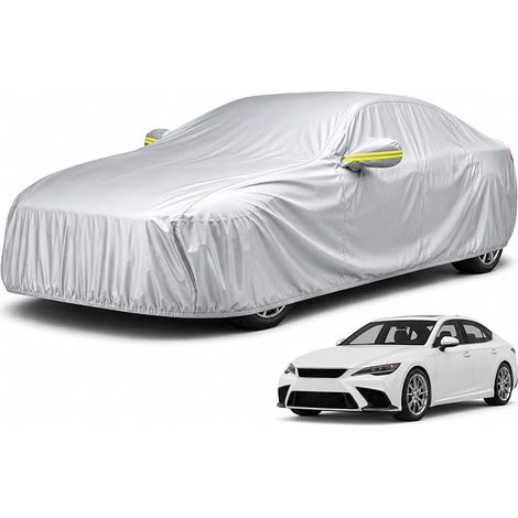 1 housse de protection étanche pour la protection et la couverture de voiture, véhicule : bâche de voiture en taille unique (1/5)