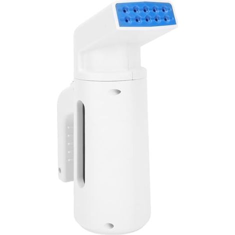 Fer à repasser vapeur portable 700 W pour vêtements et tissus, défroisseur, réservoir d'eau 150 ml, chauffe rapide, prise UE 220 V, blanc (1/5)