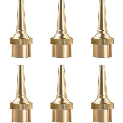 6 Pcs Nozzle Head G1/2 Dn15 Adjustable Direction Jet Water Spray Sprinkler Head Compatible with Gard (1/5)