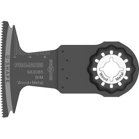 Projahn Tauchsägeblatt für Holz &. Metal, BIM, Starlock, 65 mm x 40 mm, 20 VE (1/2)
