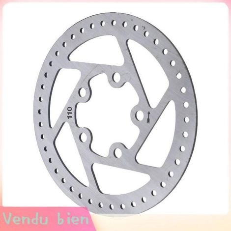 Disque De Frein - 110 mm - Pour Scooter Électrique - En Alliage D'aluminium - 1 Pièce (1/4)