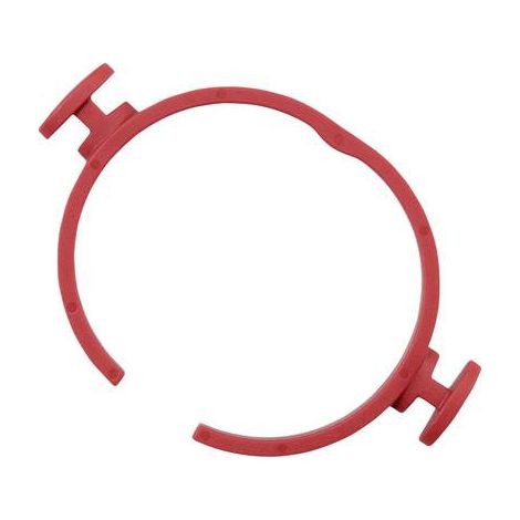 Anillo de liberación rápida Flex 406023 plástico rojo