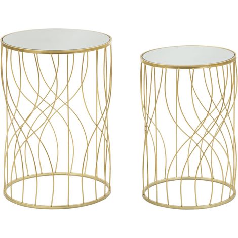 TABLE LIGNE SET 2PCS CM Ø 38X55-33X50 (1/5)