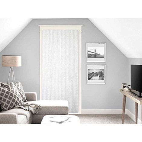 Maelis Brise Bise, Polyester, Blanc, par Soleil d'ocre - 70 x 200 cm (1/2)