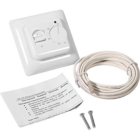 Termostato no programable，Termostato manual de calefacción para el control de temperatura del aire acondicionado mecánico (1/5)