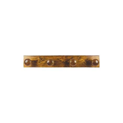 APPENDIABITI IN LEGNO 4 POSTI NOCE  cm.9x59