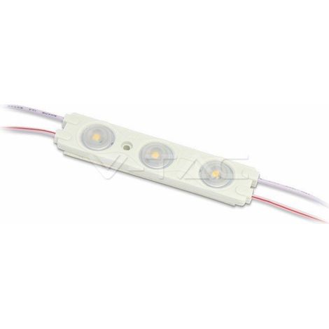 LED MODULO 1.5W 3LED SMD2835 BIANCO CALDO IP67 3000K - Luce CALDA