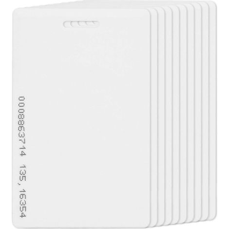 Caractéristiques : 1. Contient 10 cartes RFID lisibles, principalement pour le contrôle d’accès à courte portée. 2. (1/4)