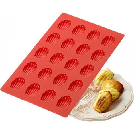 Moule À Muffins En Silicone - 12 Cavités - Résistant À La Chaleur Jusqu'à 230 °C Et Au Froid Jusqu'à -40 °C - Antiadhésif - Pour Muffins Cupcakes Gâteaux Et Puddings - Lot De 1 (1/5)