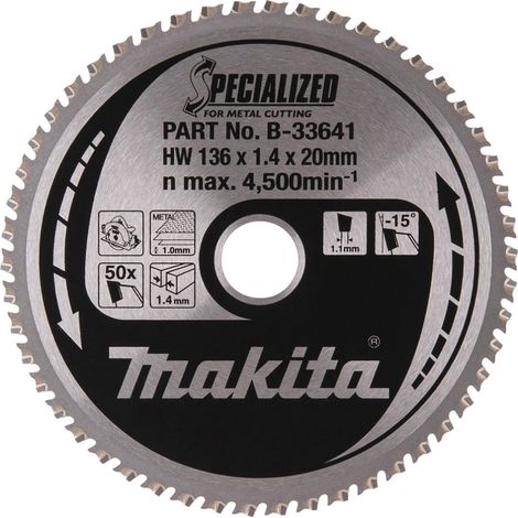 Makita SPECIALIZED Sägeb.136x20x50Z (B-33641)