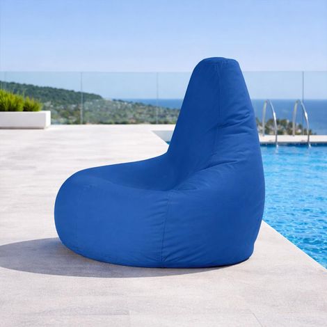 Pouf poire extérieur bleu ARTA (1/4)