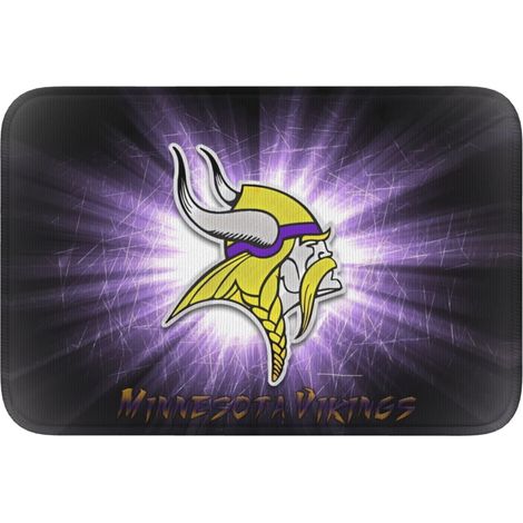 Vikings Saummatte, Mehrzweck-Fußmatte für drinnen und draußen, Willkommensteppich für Zuhause, Schlafzimmer, Badezimmer, Küche, wasserabsorbierend (1/5)