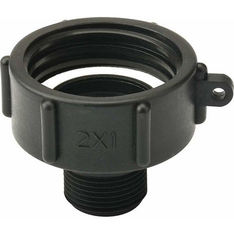 2" Tote Valve Adapter, 3/4 Ibc Tote, Variable Diameter Fitting, 1/2 To 1.5" Converter