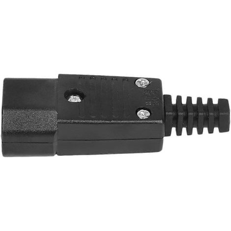 5PCS IEC 320 C14 power adapter cable plug 3Pin Male (1/5)