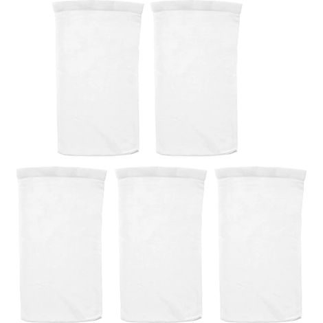 Accessoires de piscine Lot de 5 chaussettes pour écumoire de piscine - Idéales pour la maison - Conception en maille de nylon pour les paniers de filtres et les écumoires - Accessoires de piscine (1/5)