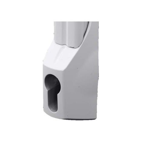 Rittal Modelo manija de armario gris zinc duradero