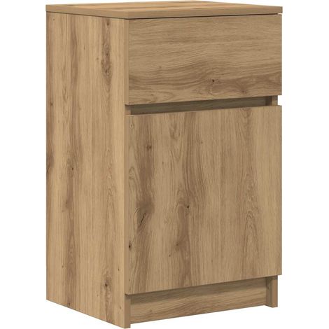 Maison Exclusive - Nachttisch Artisan-Eiche 39x35x65 cm Holzwerks