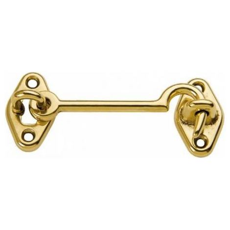 GANCI SICUREZZA OTTONE LUCIDO DS  80MM PACE (1/2)
