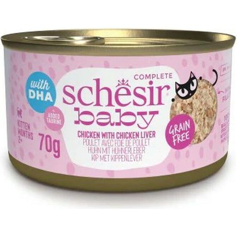 SCHESIR BABY Poulet au FOIE 70g (1/2)