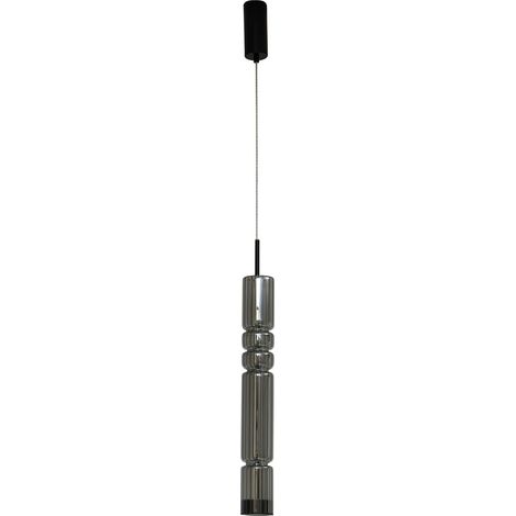 [GEBRAUCHT] Lucande Led Hängeleuchte Christelle Schwarz ø 8 Cm Glas Deckenlampe Lampe Spot B-Ware