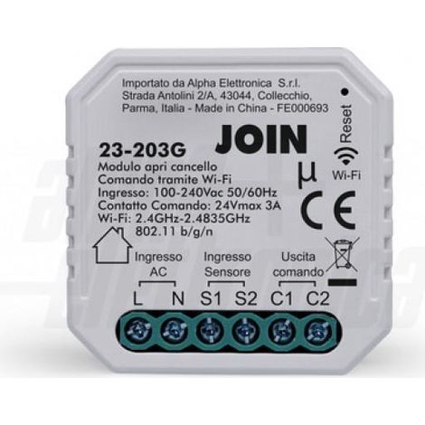 Alpha elettronica modulo controllo cancello smart wif 23-203g (1/3)