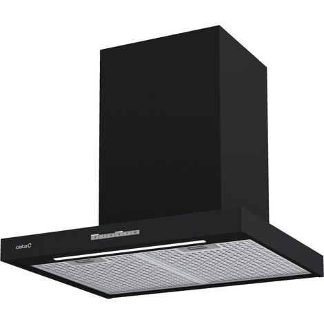 CATA Hotte aspirante décorative SYGMA 6010 BK noire 60 cm,