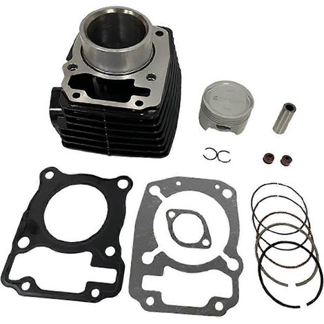 Kit bloc-cylindres/piston 57,3 mm pour moteur de moto Hero Hunk 160R Hunk 160 (2021-2024) - Référence M03010002 (1/5)