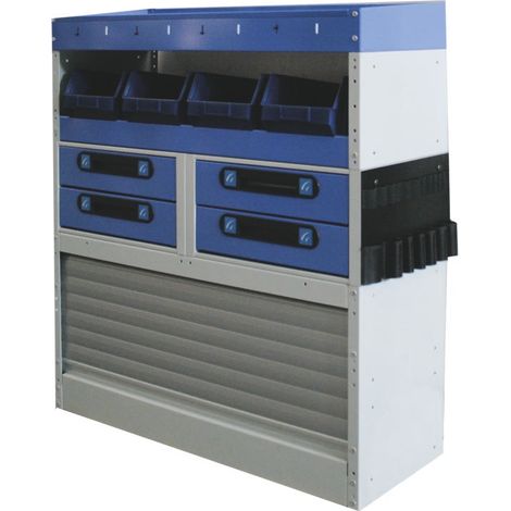 Modulo carbox 4 allestimento per furgoni L1014 x P360 x H1075mm