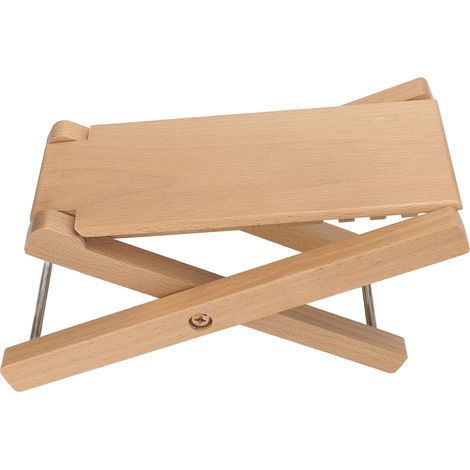 Repose-pieds de guitare en bois robuste, style élégant, réglable en hauteur, pliable, pour guitariste de scène, en hêtre. (1/5)