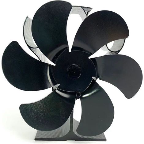 6-blade, thermal power fireplace fan (1/5)