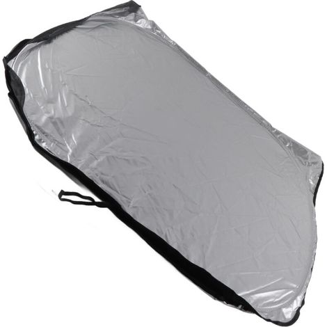Protecteur solaire pare-brise pour voiture, coupe-soleil, thermique, démontable, couverture de vitrage, haute protection UV et confidentialité, taille XL (1/5)