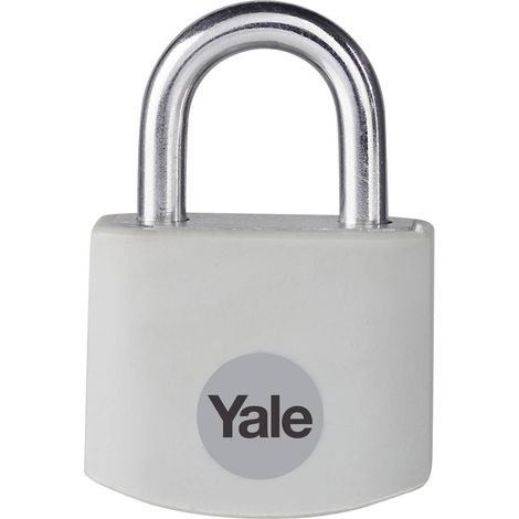 YALE YE3B/25/112/1GR Lucchetto 25 mm Grigio Serratura a chiave (1/3)