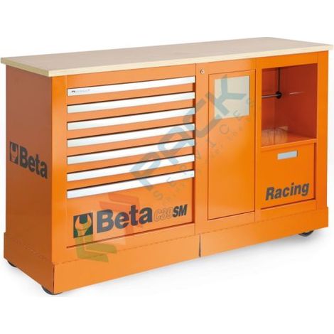 Cassettiera mobile racing sm beta c39sm - Orange (1/2)