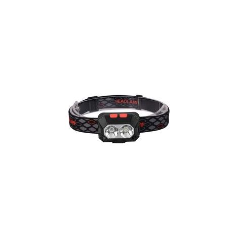 Lampe frontale puissante rechargeable par USB, 6 modes, 1000 lumens, étanche IPX4, durable 6 à 8 heures, adaptée pour la pêche, le camping, la lecture, la randonnée, le cyclisme
