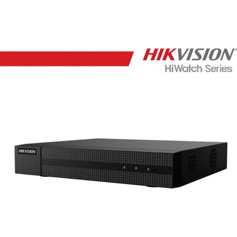 Hikvision-HiWatch NVR 8 canali 8 porte PoE 4K, 80/80Mbps - HWN-4108MH-8P(AI)