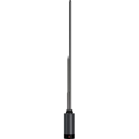 Radiador eléctrico deante Silia 600 W titanio mate
