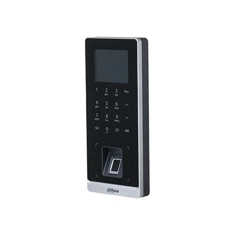 ASI2212H-DW - Lector de tarjetas táctil y pantalla Wi-Fi independiente con huella dactilar y contraseña de 125 kHz