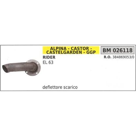 Deflettore scarico ALPINA trattorino tagliaerba rasaerba tosaerba EL 63 026118