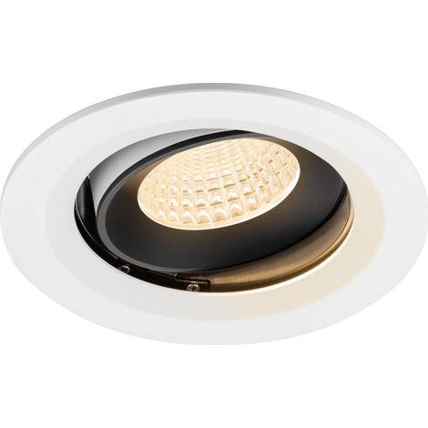 Spot encastré Numinos Move M blanc/noir 2700K - 55 deg - 1009664