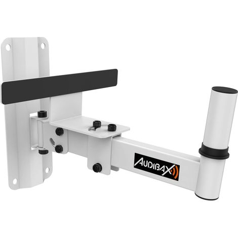 Support Mural pour Enceinte - Support Universel Inclinable pour Enceinte - Douille de 35 mm - Inclinaison Réglable de 90º à 125º - Capacité de Charge de 25 kg (1/5)