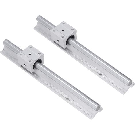 2 Stück Linearführungsschienen 300 mm Bewegungswellenführung CNC-Teile mit Gleitblock SBR16 (1/5)