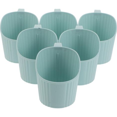 6 Pièces Porte-gobelet Anti-brûlure, Manchon de Gobelet en Plastique, pour Gobelet 0-300ml, Protection Thermique et Anti-déversement, Bureau et Voyage Réutilisable (1/5)