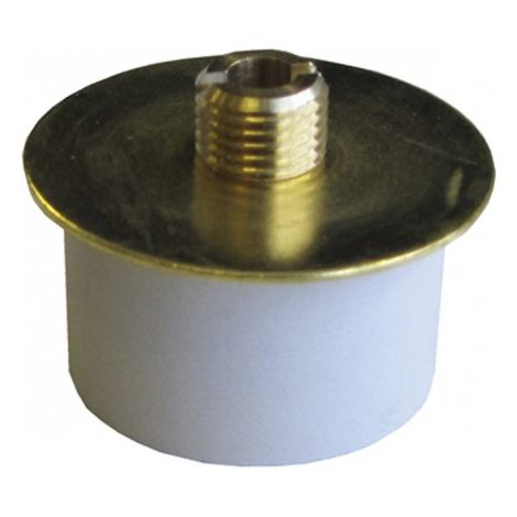 Extensible diámetro 29-32mm TIBELEC, latón, blanco CENTRALE BRICO
