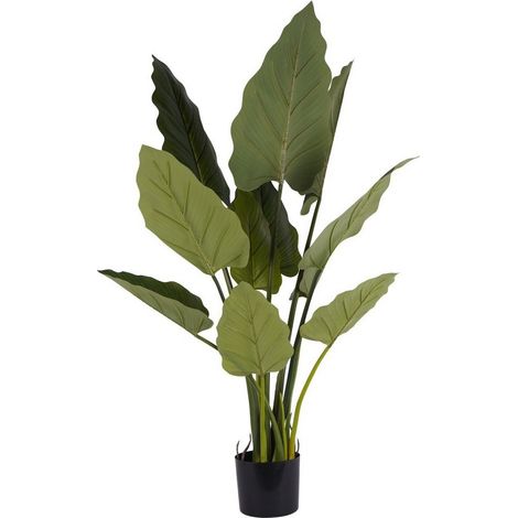 Faux Giant Tora Plant 3.3ft - Polyethylene Plastic - L75 x W85 x H100 cm - Green