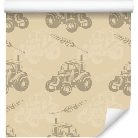 Papier peint Tracteurs pour salon et chambre 50x1000 cm (1/5)