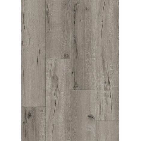 Échantillon de panneaux vinyles Mexen Fayetteville 1240 x 182 mm SPC 6,5 mm, sous-couche IXPE 1,5 mm, 4 V-Fuga, Chêne - F1106-S (1/2)