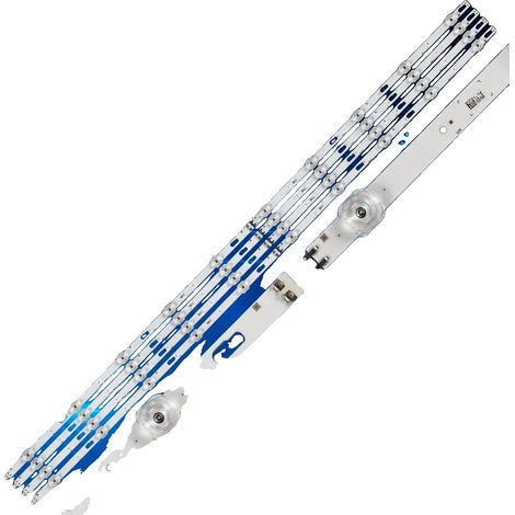 Bande LED rétroéclairée, Longueur 1 mètre, Tension 3V, Courant 0,5A, Compatible avec plusieurs modèles, Énergétiquement efficace (1/5)