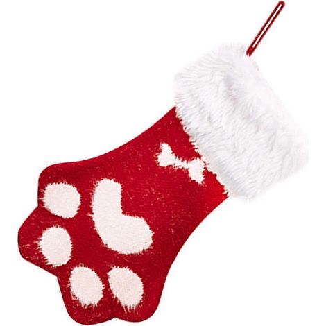 Chaussette de Noël grande taille, sac cadeau, décoration à suspendre au sapin de Noël
