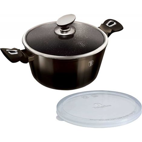 Cacerola Berlinger Haus Metallic Line 28 cm Negro (1/5)
