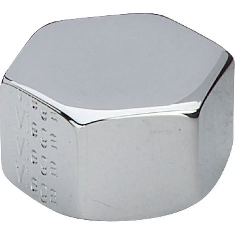 Viega cappuccio, G 3/8 ottone, cromato Modello 1761, 107741